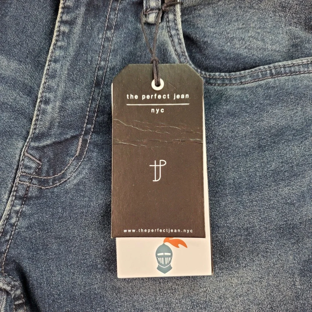 The Perfect Jean NYC Athletic Fit Jeans Mens 28W x 28L Blue Denim